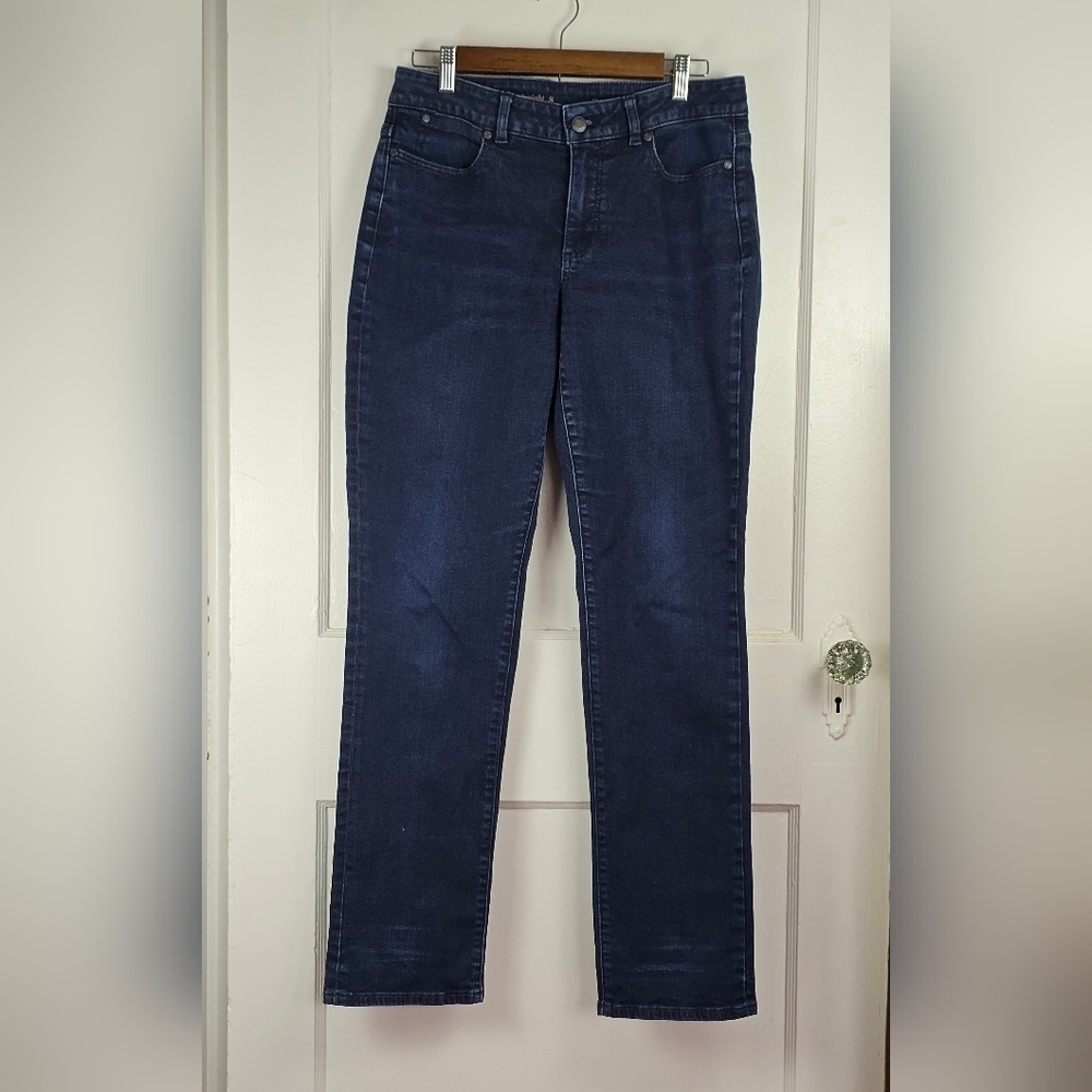 Talbots Curvy Straight Leg Jean 8 Inseam 31